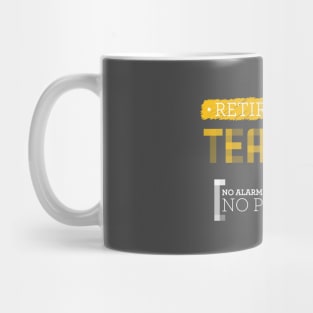 retired math teacher Mug